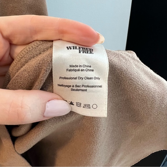 Tan Suede Wilfred Free Nori Dress - Picture 5 of 6